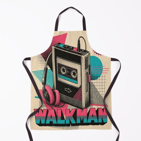 Item preview, Walkman 80s Icon T-Shirt | Retro Music Player Memphis Style Tee designed and sold by SunnyDesign82.
