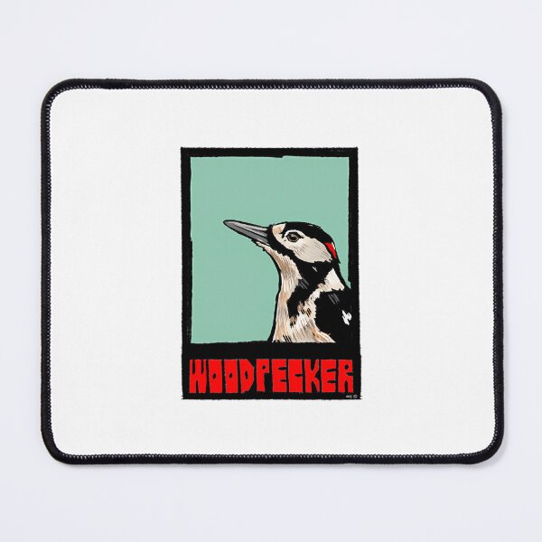 Item preview, Woodpecker – British Bird designed and sold by GWARTUKSTORE.