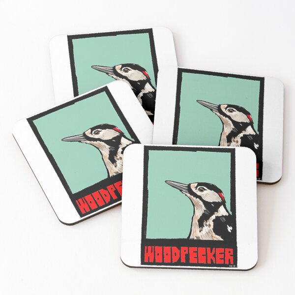 Item preview, Woodpecker – British Bird designed and sold by GWARTUKSTORE.