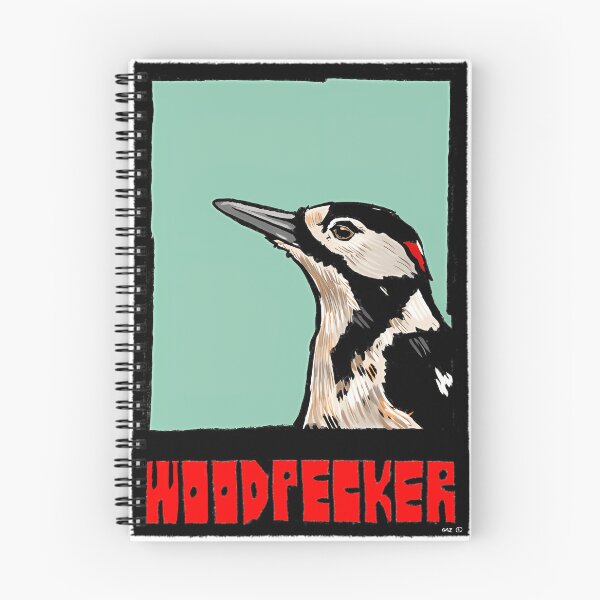 Item preview, Woodpecker – British Bird designed and sold by GWARTUKSTORE.
