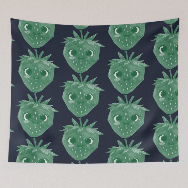 Item preview, cute strawberry designed and sold by kinpirks.