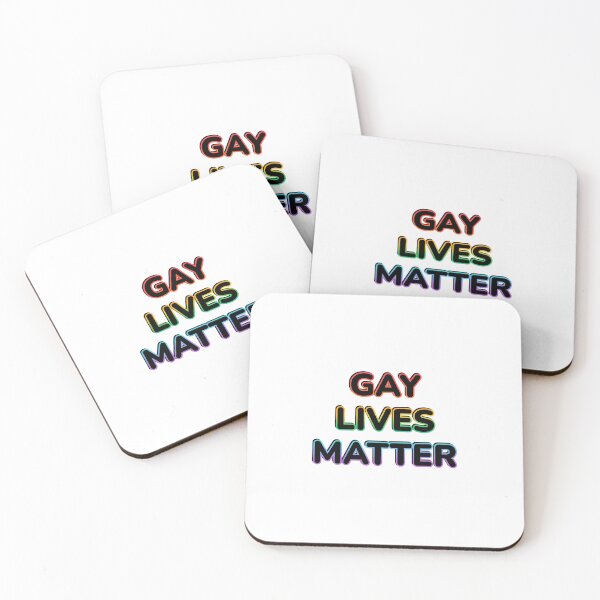 Item preview, GAY LIVES MATTER designed and sold by Inspirationmotivation.