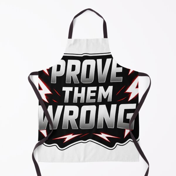Item preview,  Prove Them Wrong Motivational Quote Sticker | Bold Lightning Typography Design | Inspirational Mindset Graphic designed and sold by echoartstd.