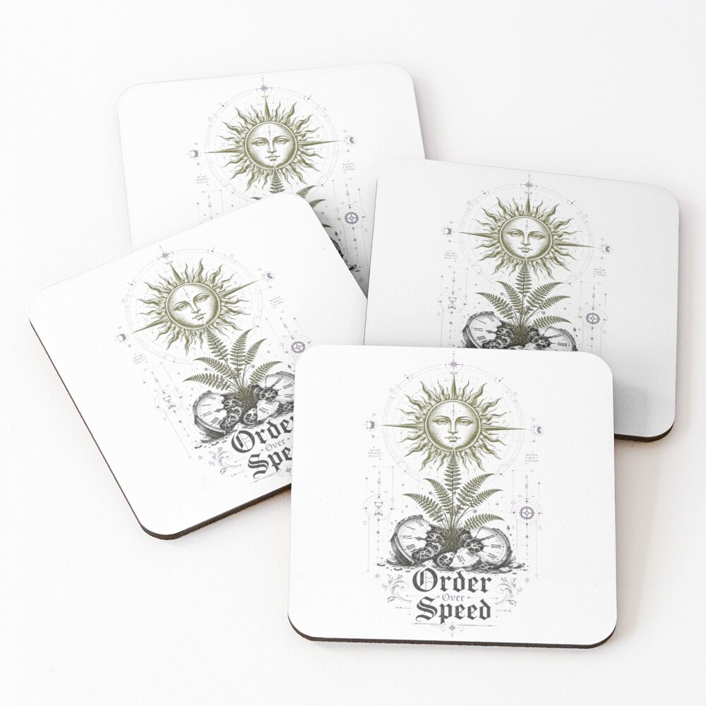 Item preview, Coasters (Set of 4) designed and sold by InnerwayStudio.