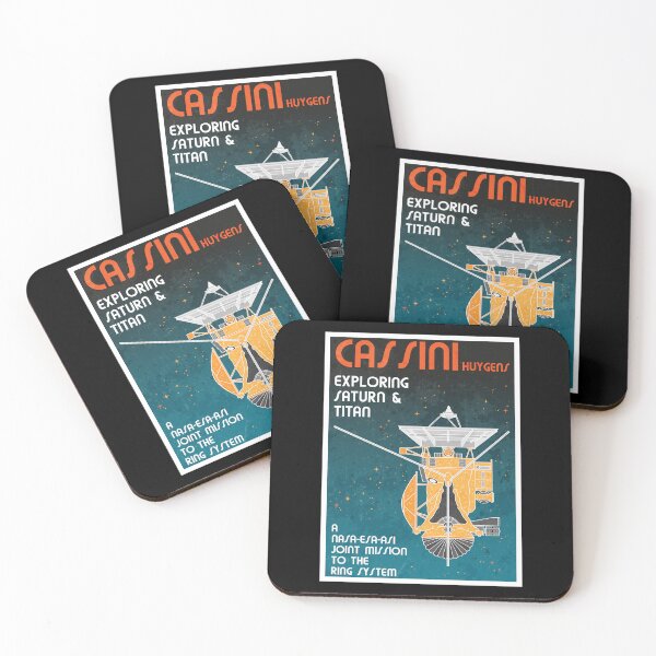 Item preview, Cassini-Huygens. Exploring Saturn & Titan. Retro (English) designed and sold by BGALAXY.