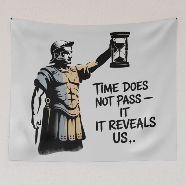 Item preview, Banksy - Time does not pass, it reveals us designed and sold by 123ks.