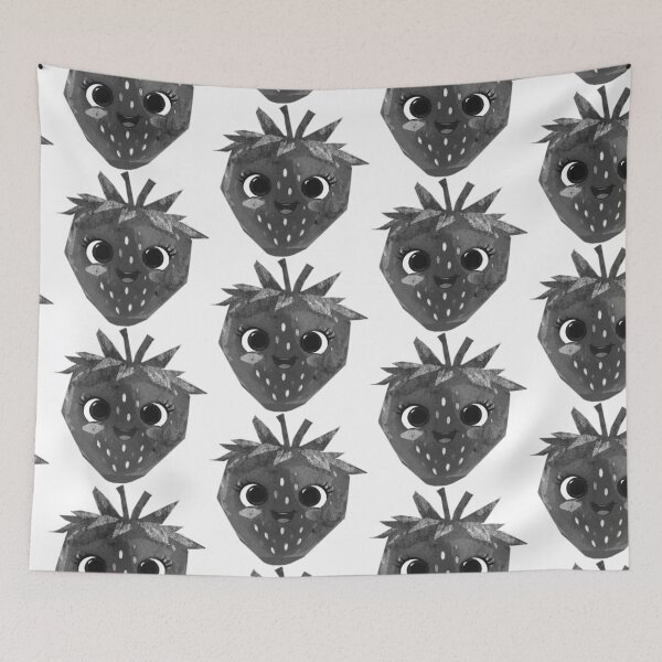 Item preview, cute strawberry designed and sold by kinpirks.