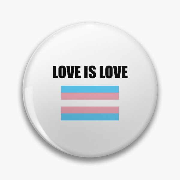 Item preview, LOVE IS LOVE trans pride flag designed and sold by Inspirationmotivation.