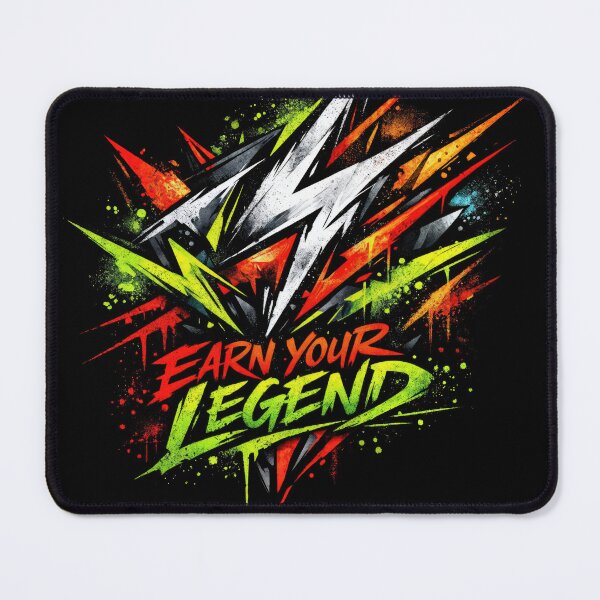 Item preview, T-Shirt - Sticker - Earn Your Legend – Graffiti Power designed and sold by ForeverPrintsOK.