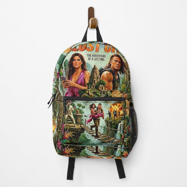Item preview, The Lost City: Retro Action Adventure Movie Art Poster designed and sold by Art's Diner.
