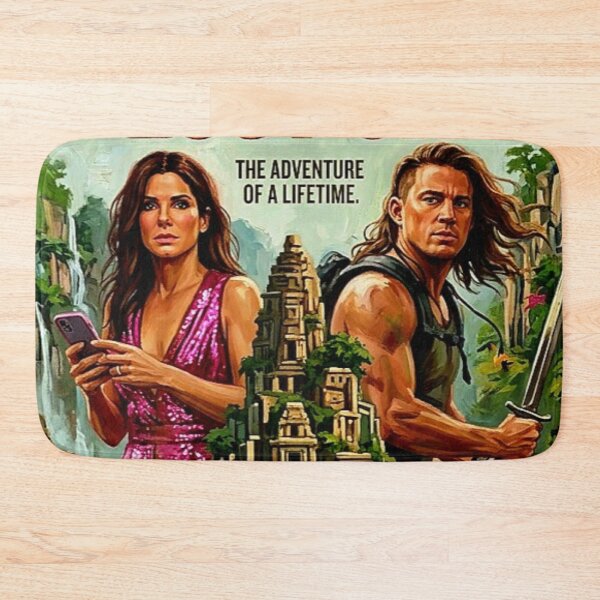 Item preview, The Lost City: Retro Action Adventure Movie Art Poster designed and sold by Art's Diner.