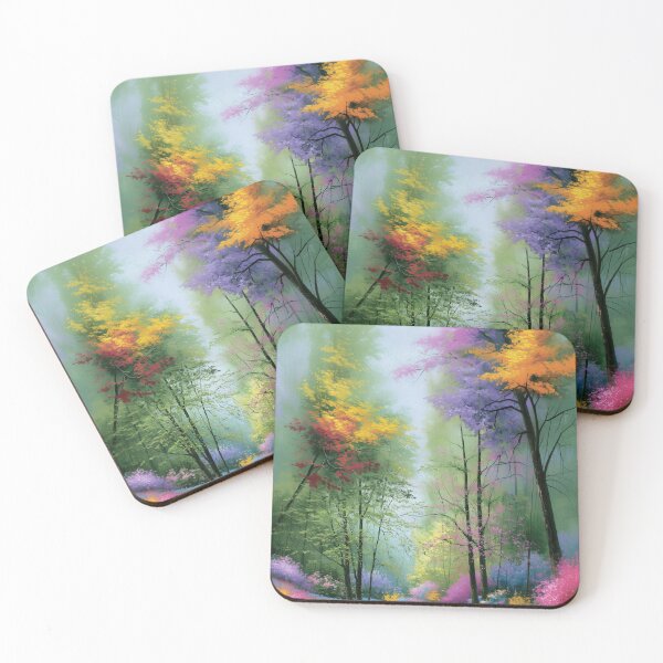 Item preview, Magical Botanical Forest in Bright Spring designed and sold by Brand Uno Studio.