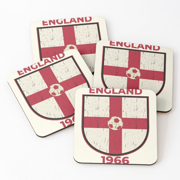 Item preview, vintage england flag crest retro 1966 football fan  designed and sold by GlobalPrintArt.
