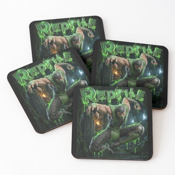 Artikelvorschau, Reptile aus Mortal Kombat entworfen und verkauft von Neon Jungle.
