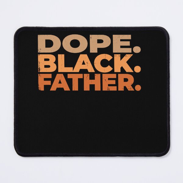 Item preview, Dope Black Father Retro Typography Proud Dad Gift Shirt designed and sold by ArcaneArtistry.