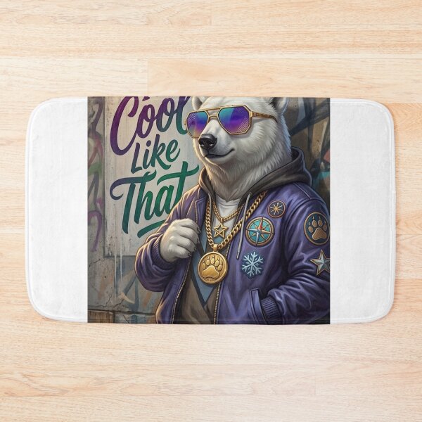 Item preview, ❄️ Stay Cool Like That ?‍❄️ | Hip Hop Polar Bear Streetwear Graphic ? designed and sold by MAStrends.