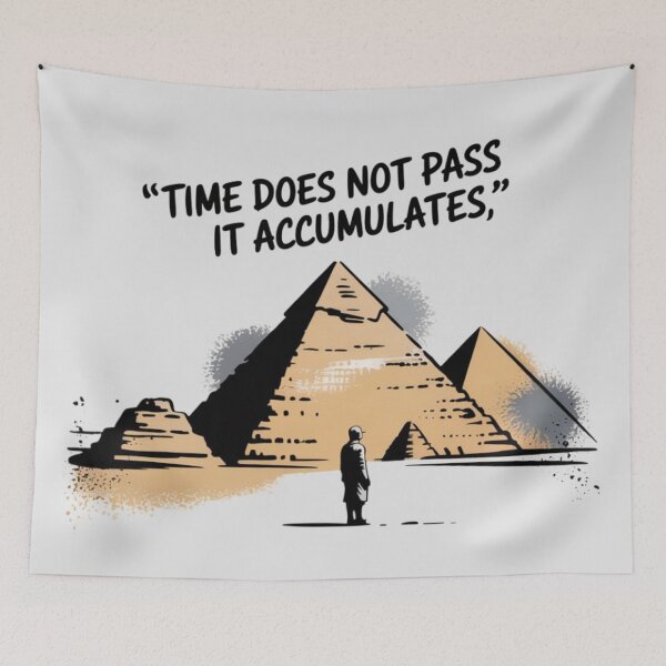 Item preview, Banksy - Time does not pass, it accumulates designed and sold by 123ks.