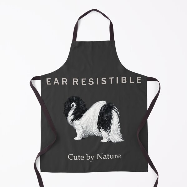 Item preview, EAR RESISTIBLE Phalene Dog Shirt | Cute by Nature | Elegant Phalene Lover Gift designed and sold by PapillonArtStudio.