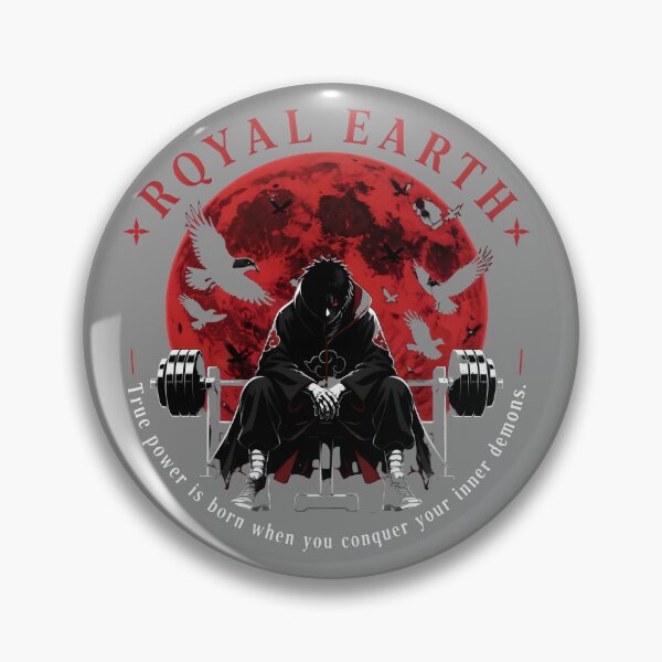 Item preview, Royal Earth Dark Samurai Red Moon Emblem designed and sold by RoyalEarthstore.