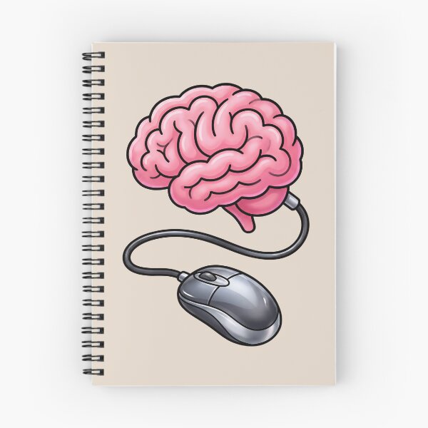 Item preview, Connected Mind – Computer Mouse and Brain Geek Technology Design 3 designed and sold by WordPlayStudio.