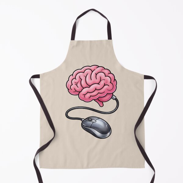 Item preview, Connected Mind – Computer Mouse and Brain Geek Technology Design 3 designed and sold by WordPlayStudio.