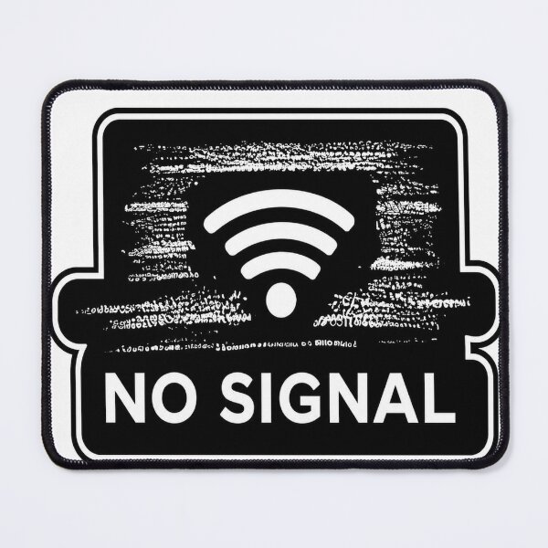 Item preview, No Signal WiFi Sticker | Digital Detox Graphic | Offline Mode Design designed and sold by echoartstd.