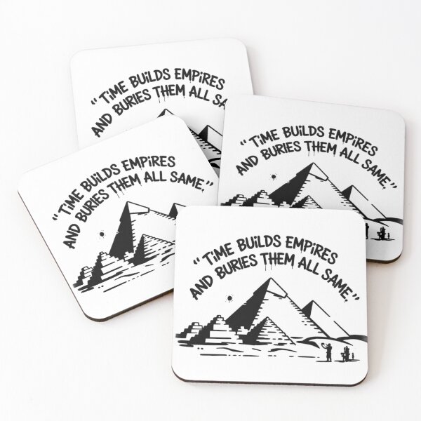 Item preview, Banksy - Time builds empires and buries them all the same designed and sold by 123ks.