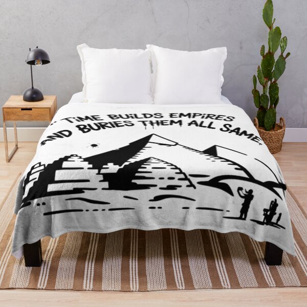 Item preview, Banksy - Time builds empires and buries them all the same designed and sold by 123ks.