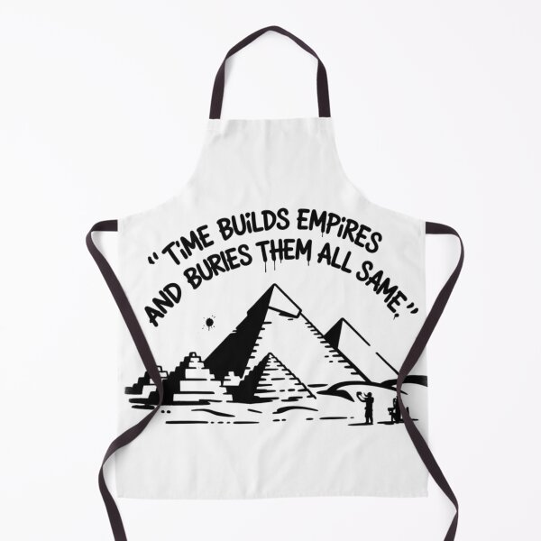 Item preview, Banksy - Time builds empires and buries them all the same designed and sold by 123ks.