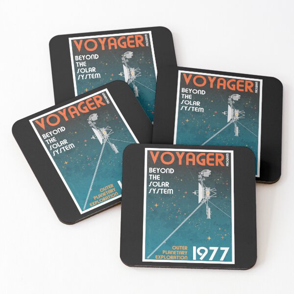 Artikelvorschau, Voyager: Beyond The Solar System. 1977 (Retro) entworfen und verkauft von BGALAXY.