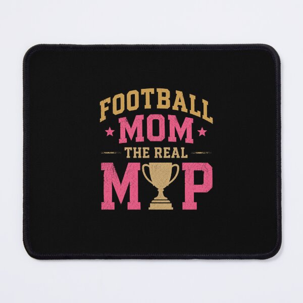 Item preview, Football Mom The Real MVP Vintage Sports Graphic designed and sold by PunchDrop.