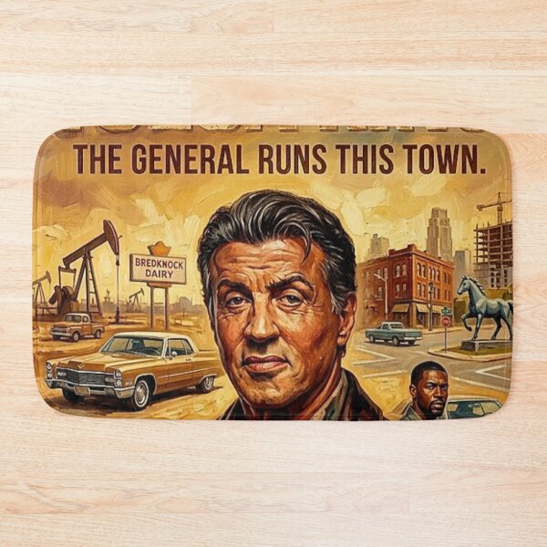 Item preview, Tulsa King Retro Mafia Crime Drama TV Series Art Poster designed and sold by Art's Diner.