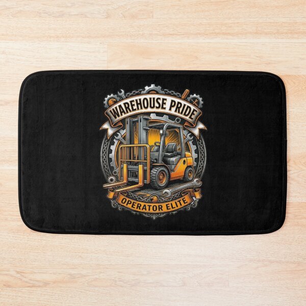 Item preview, Warehouse Pride Operator Elite T-Shirt - Forklift Badge designed and sold by ShiftGear-Zone.