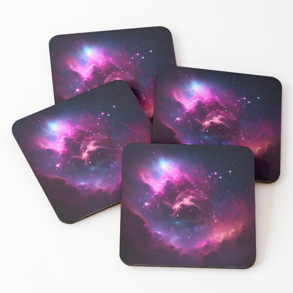 Item preview, Cosmic Fantasy Nebula Landscape – Surreal Space Art  designed and sold by stylishdzign.