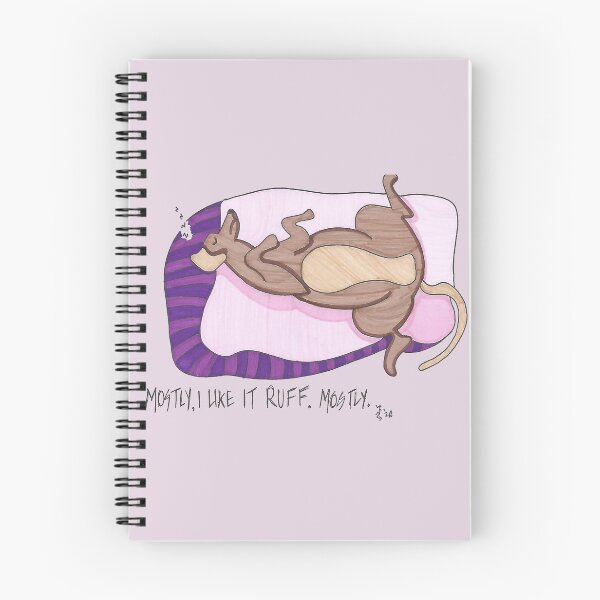 Item preview, Mostly I Like It Ruff, Mostly - Hand Drawn Dog designed and sold by AJPrettyObscene.