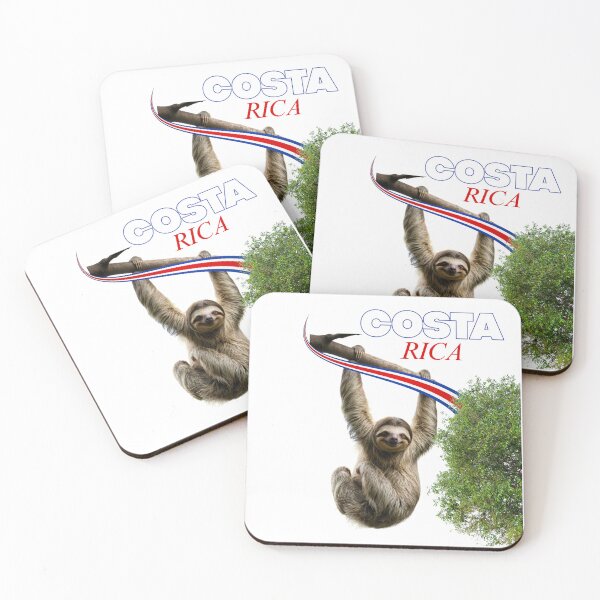 Item preview, Copy of Pura Vida Costa Rica Sloth designed and sold by A touch of creativity.
