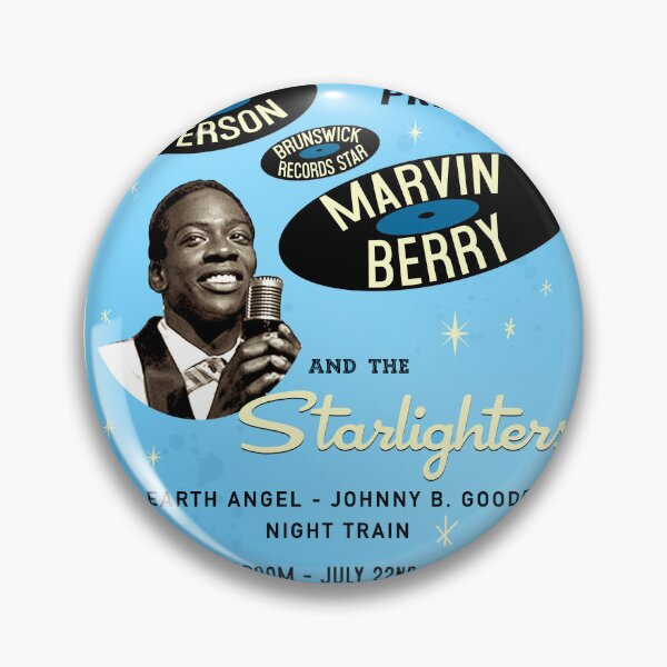 Item preview, Marvin Berry Poster Blue designed and sold by Normbot2000.