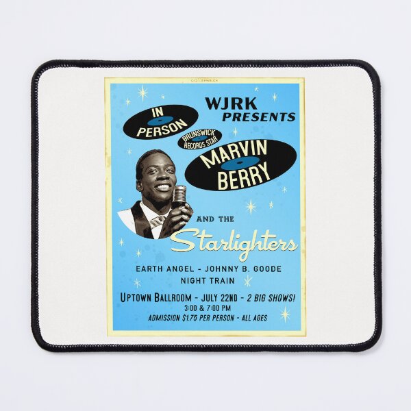 Item preview, Marvin Berry Poster Blue designed and sold by Normbot2000.