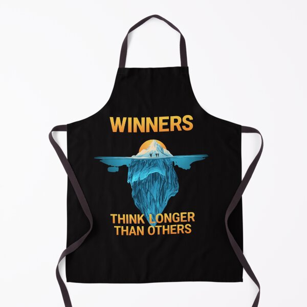 Item preview, Winners Think Longer Than Others Iceberg Graphic T-Shirt | Motivational Success Mindset Design designed and sold by Vvmd.