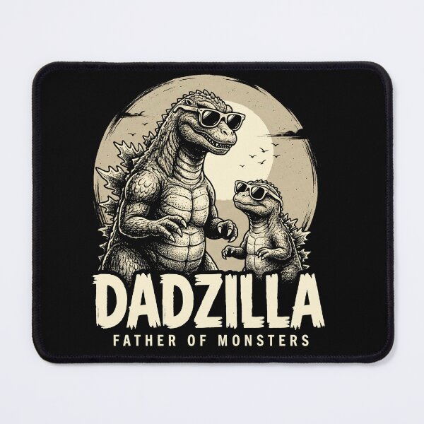 Item preview, Dadzilla Father Of Monsters Funny Dadzilla Monster Dad Shirt designed and sold by ArcaneArtistry.