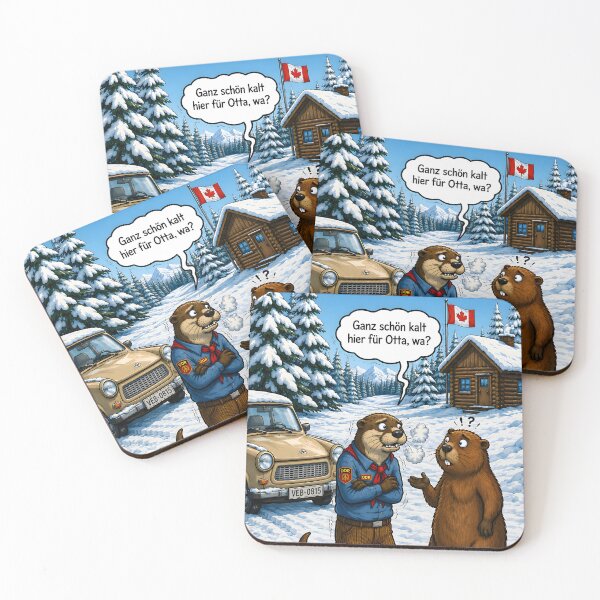 Item preview, Otta, wa? – Funny Ottawa Otter pun designed and sold by TJQsAnimals.