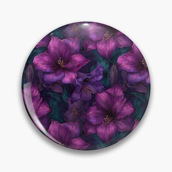 Item preview, Elegant Amaryllis Flower  - Flower Bouquet Pattern   - Unique Gifts For Men designed and sold by RoyalStarsPatts.