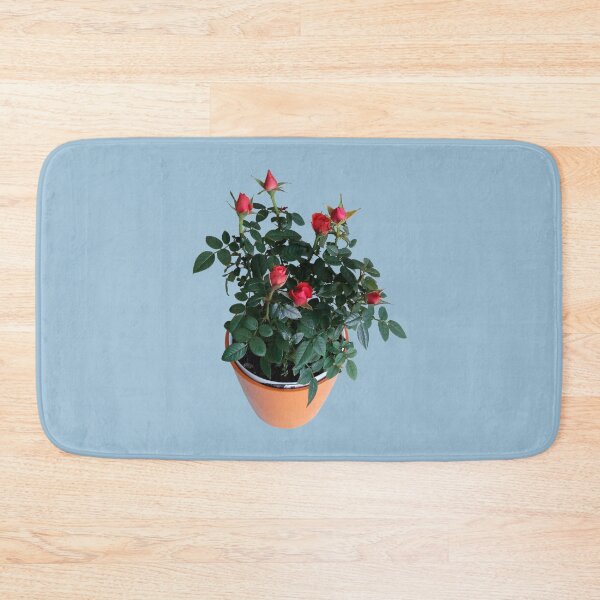 Item preview, Mini red roses in a vase original artwork designed and sold by paragonDesign28.