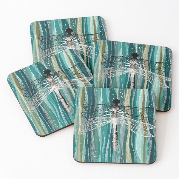 Item preview, DRAGONFLY OVER SUMMER POOL designed and sold by Tammera.