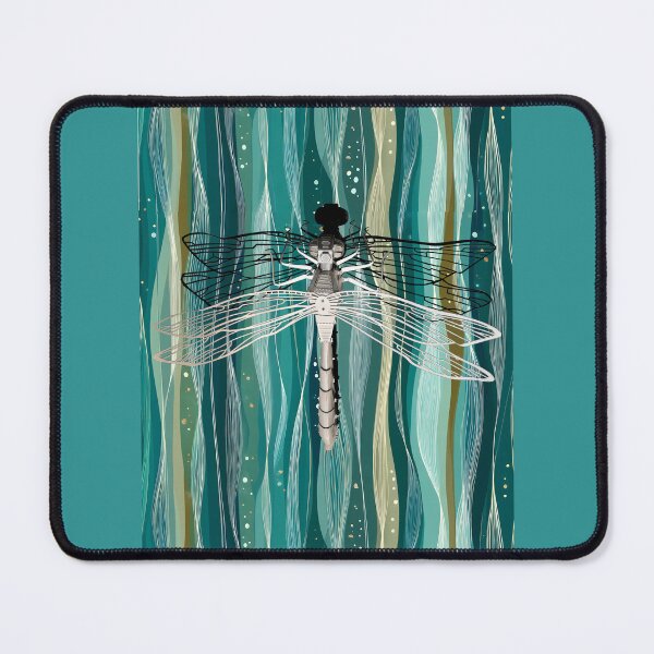 Item preview, DRAGONFLY OVER SUMMER POOL designed and sold by Tammera.