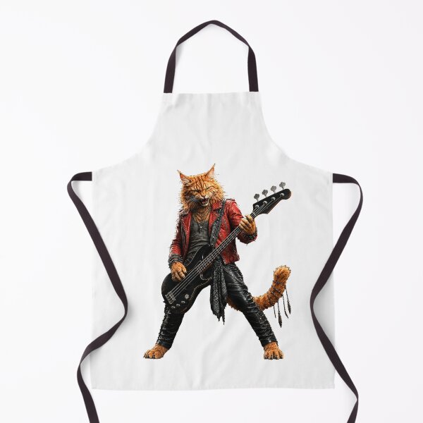 Item preview, Funny Cat Bass Player Gifts For Musicians designed and sold by Bisonia.