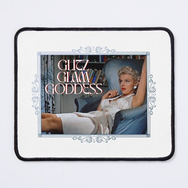 Item preview, Glitz Glam Goddess (Blue on White) designed and sold by PawsitiveMum3.