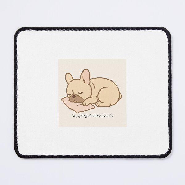 Item preview, Sleeping Frenchie designed and sold by MuttAboutYou.