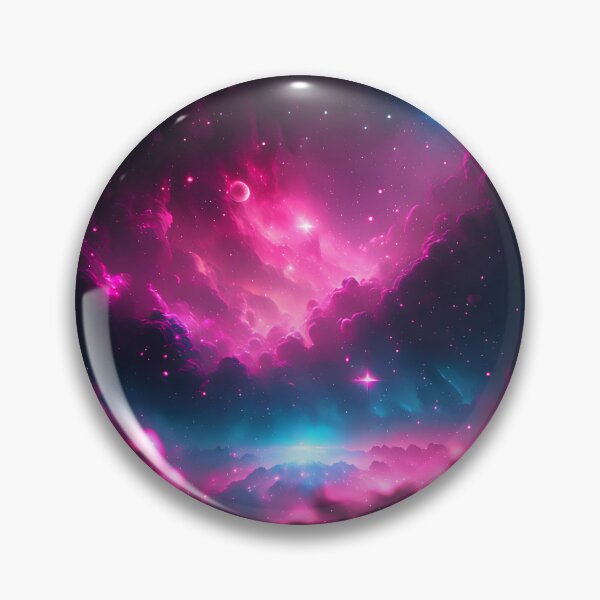 Item preview, Cosmic Fantasy Nebula Landscape – Surreal Space Art  designed and sold by stylishdzign.