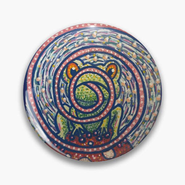 Item preview, Cosmic Catch | Whimsical Frog Illustration designed and sold by Bramble and Willow Studio.